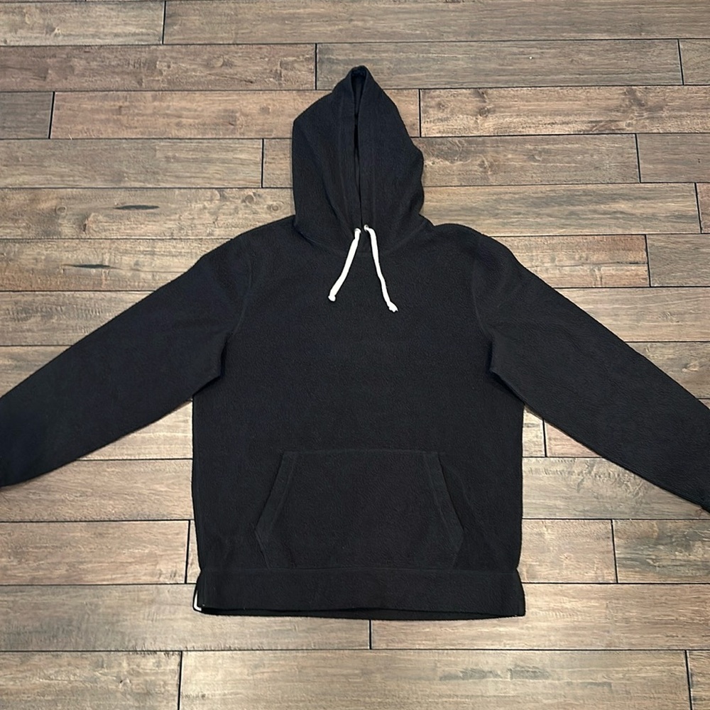 Abercrombie and Fitch Large Gray Sherpa Hoodie